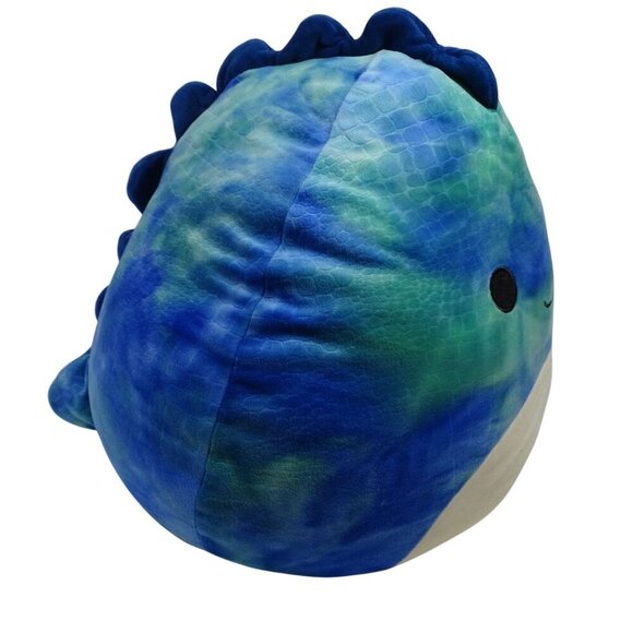 Squishmallows Kellytoy Damien Plush Blue Dinosaur Soft Toy Stuffed Animal - Picture 3 of 8